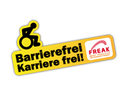 Logo: Barrierefrei - Karriere frei!