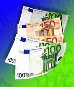 Geldscheine, Euronoten á 50 und 100 €